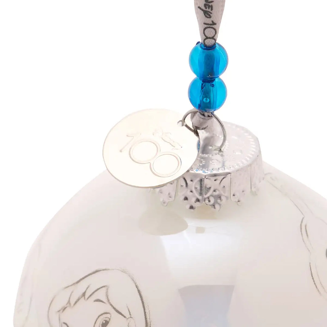 Disney 100 Years Christmas Classic Bauble Silver Charm and Glass Beads  Picture