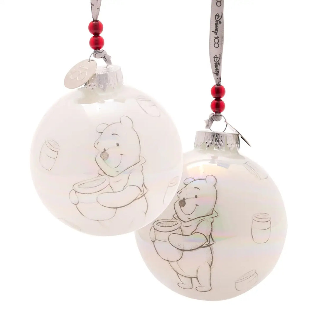 Disney 100 Years Christmas Classic Bauble Winnie the Pooh Picture