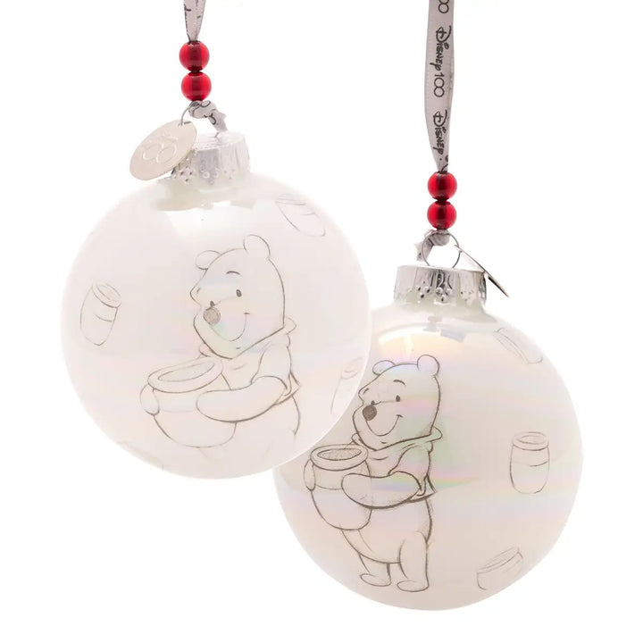 Disney 100 Years Christmas Classic Bauble Winnie the Pooh Picture