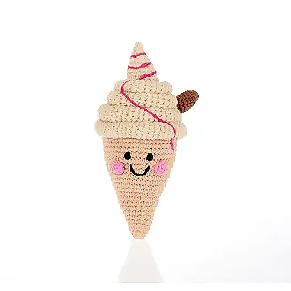 Pebble Crochet 99 Ice Cream Rattle