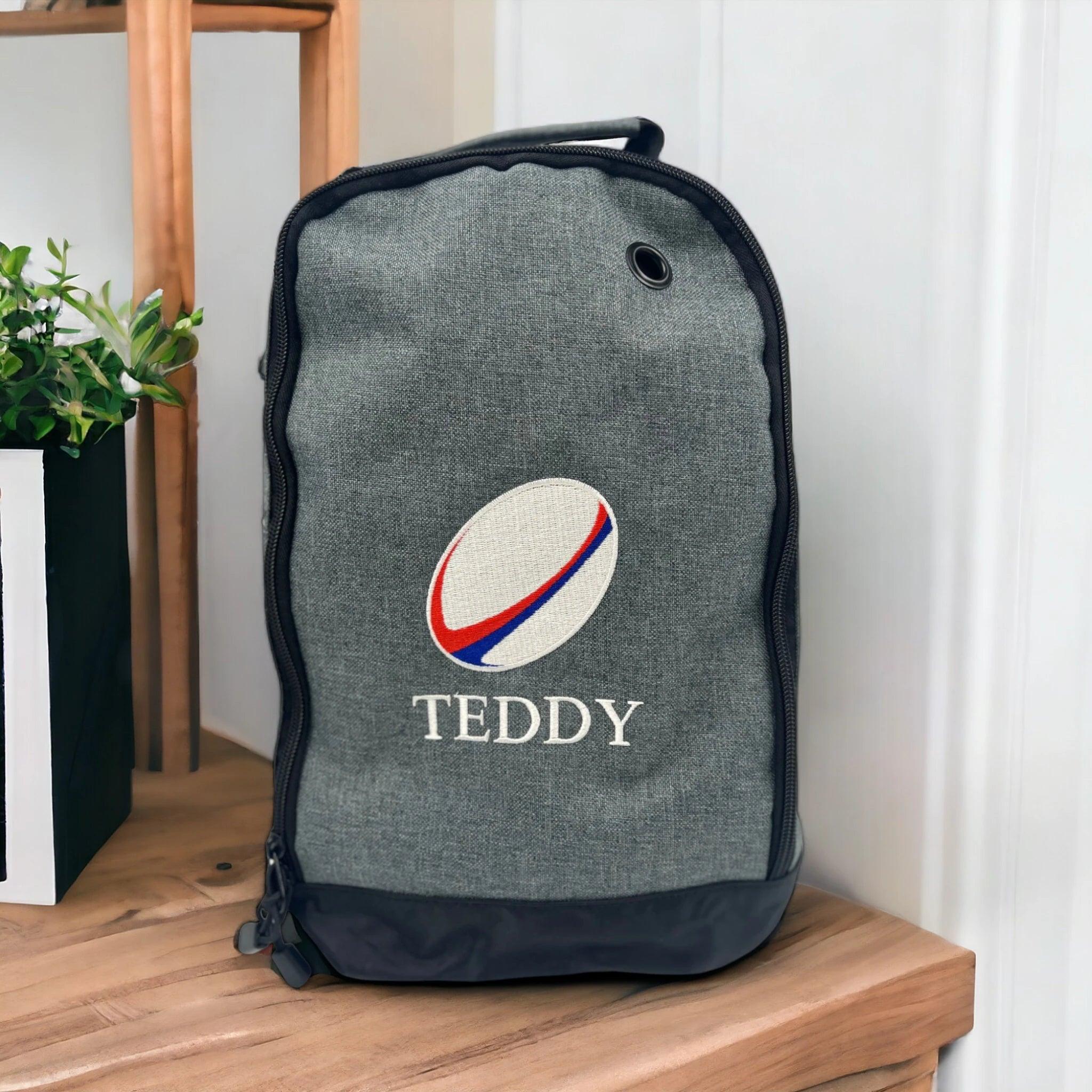 Personalised Rugby Boot Bag Little Tots Toys