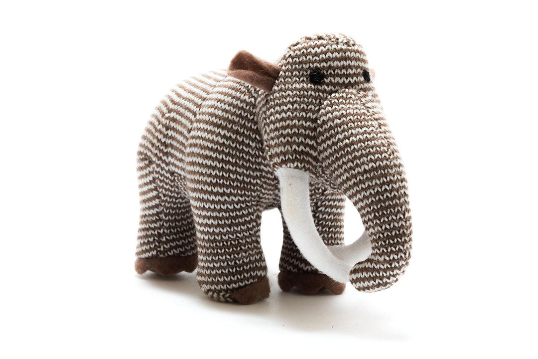 Knitted Small Mammoth Rattle