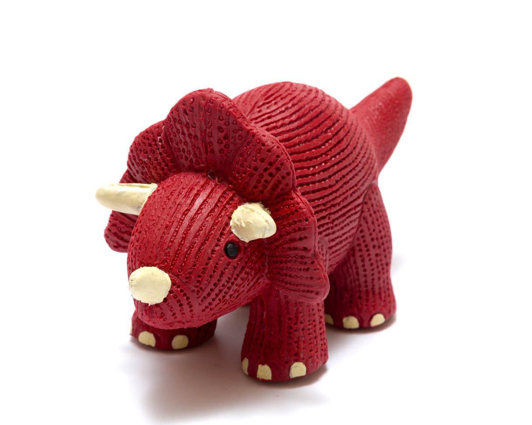 My First Triceratops Natural Rubber Teether