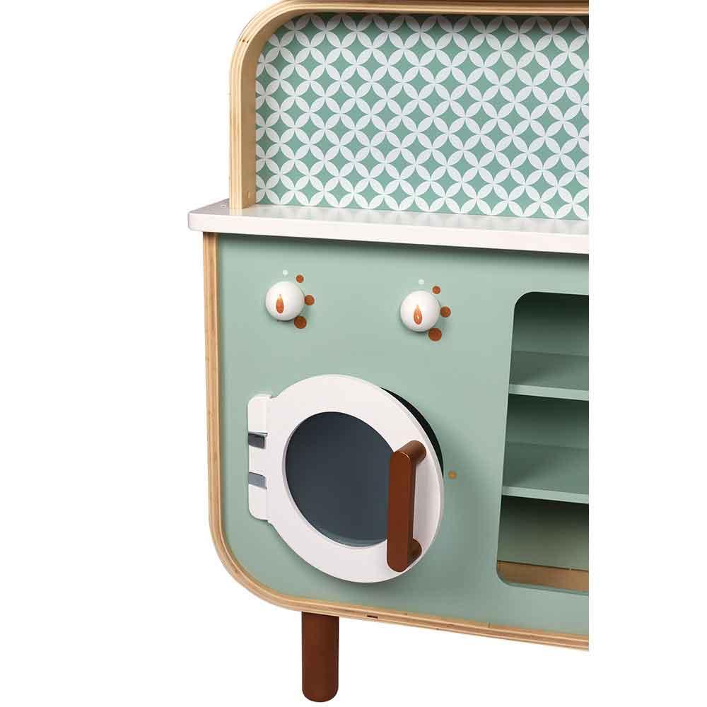 Janod Wooden Big Cooker Reverso Kitchen Washing Machine Picture