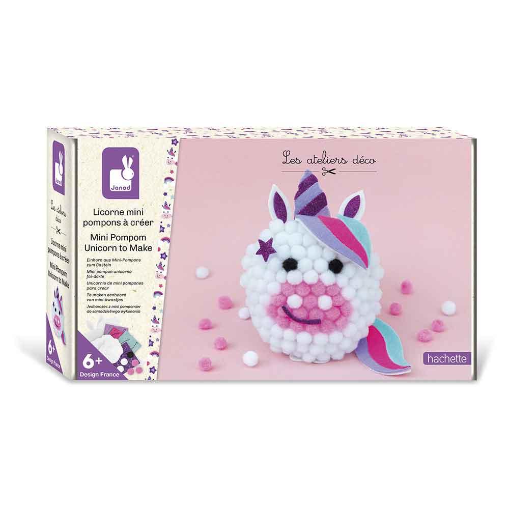 Janod Mini Pompom Unicorn To Make Main Picture