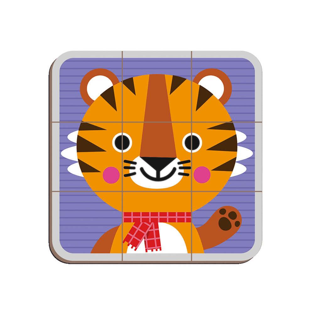 Janod Mix & Match Magneti'book Cat Picture