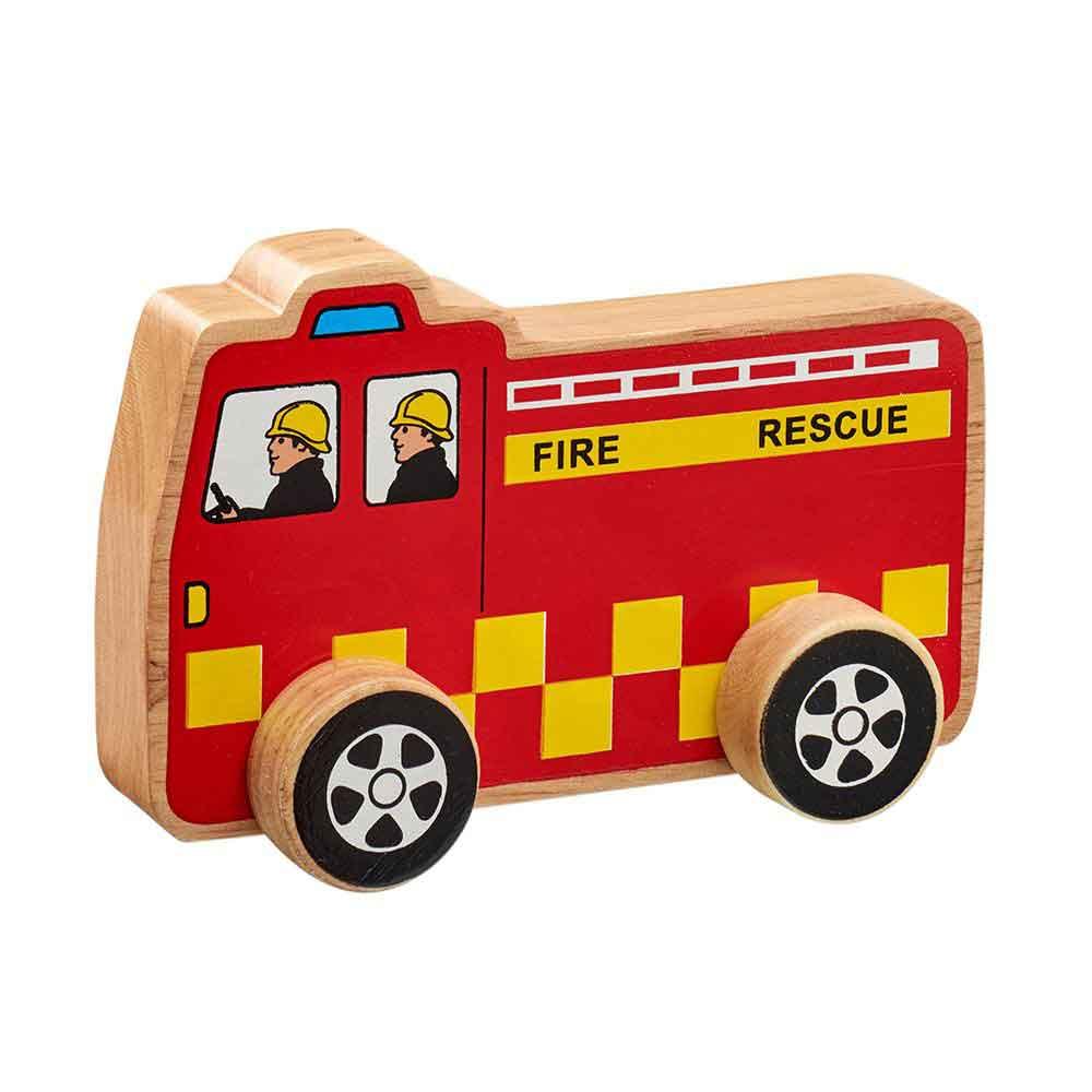 Lanka Kade Natural Wooden Red Fire Engine Main Picture
