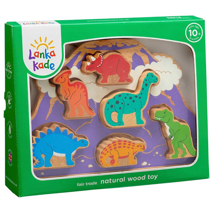 Lanka Kade Natural Wooden Minibeast Shape Sorter Box Picture
