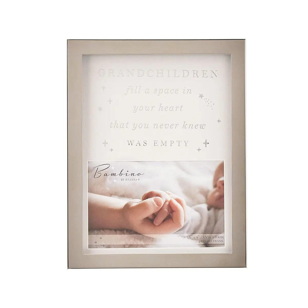 Bambino Metal Plated Grandchild Photo Frame Front Picture