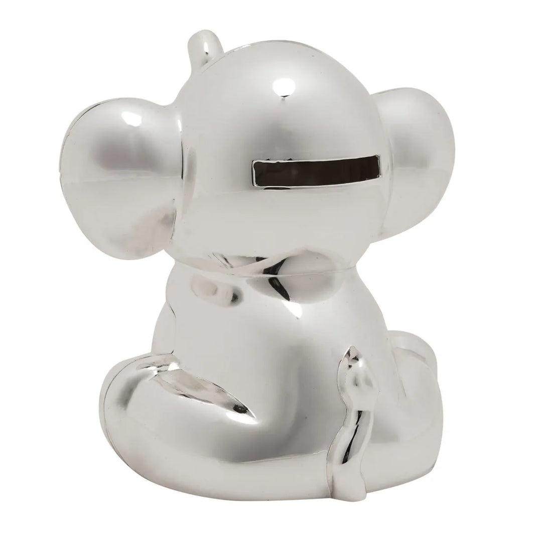 Bambino Silver Plated Elephant Money Box