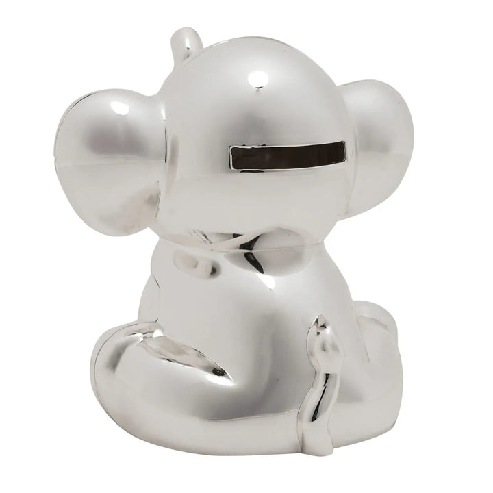 Bambino Silver Plated Elephant Money Box