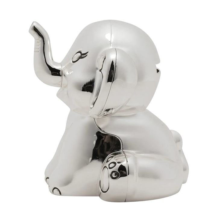 Bambino Silver Plated Elephant Money Box