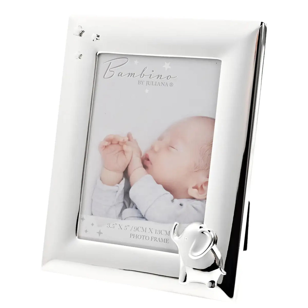Bambino Silverplated Elephant Photo Frame Main Picture