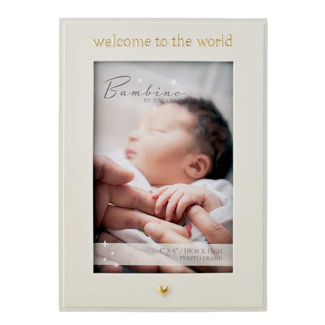 Bambino Welcome to the World Photo Frame