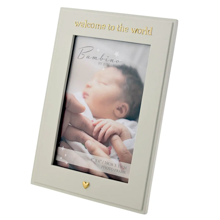 Bambino Welcome to the World Photo Frame