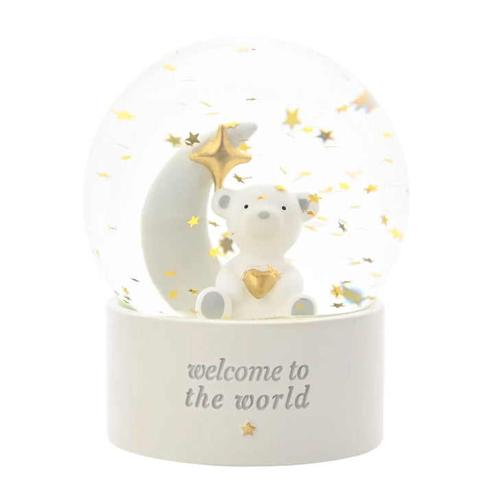 Bambino Welcome to the World Water Globe