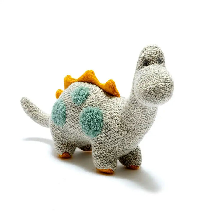 Scandi Organic Grey Diplodocus Toy