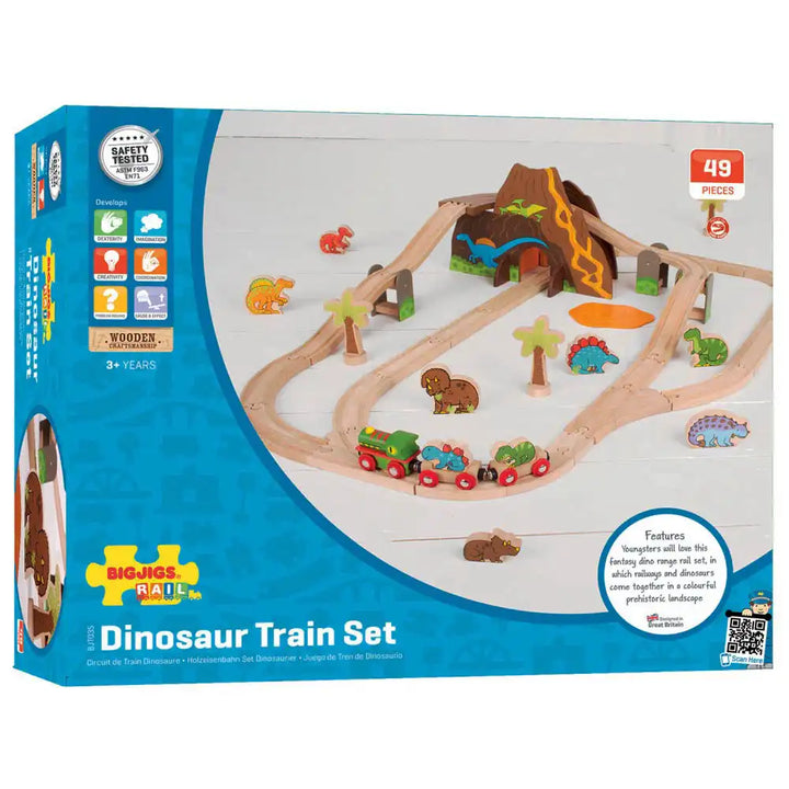 Dinosaur Railway Set