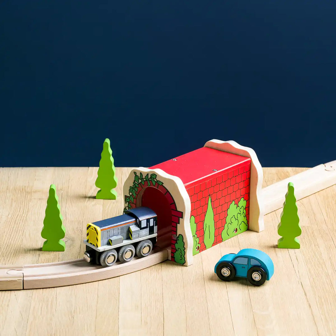 Rail Red Brick Tunnel