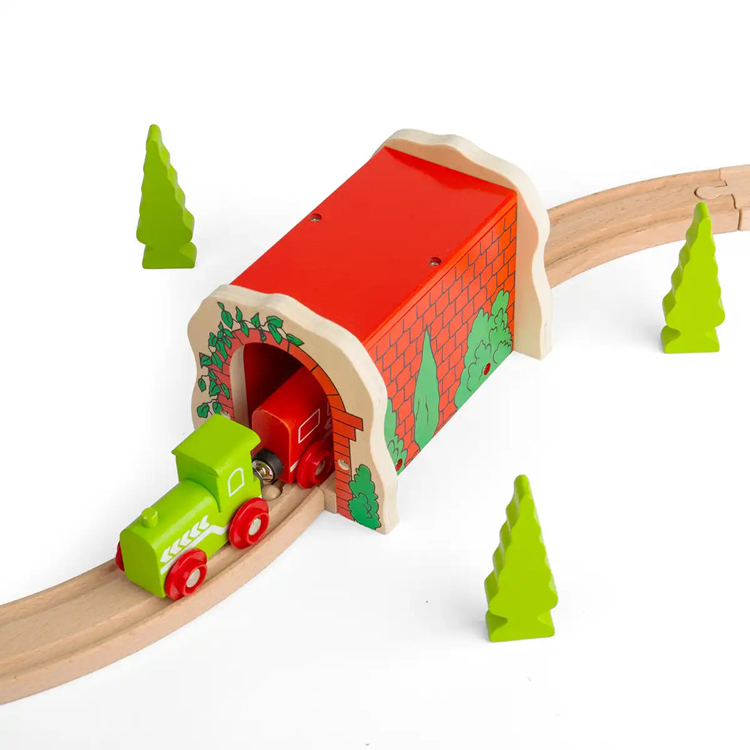 Rail Red Brick Tunnel