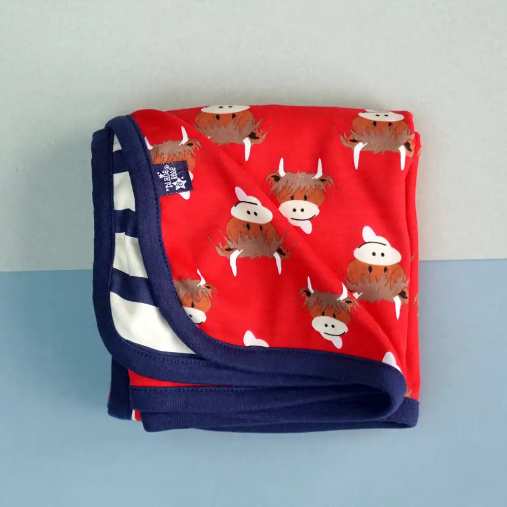Hamish Highland Cow Blanket