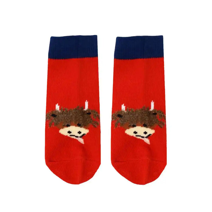 Hamish Highland Cow Socks