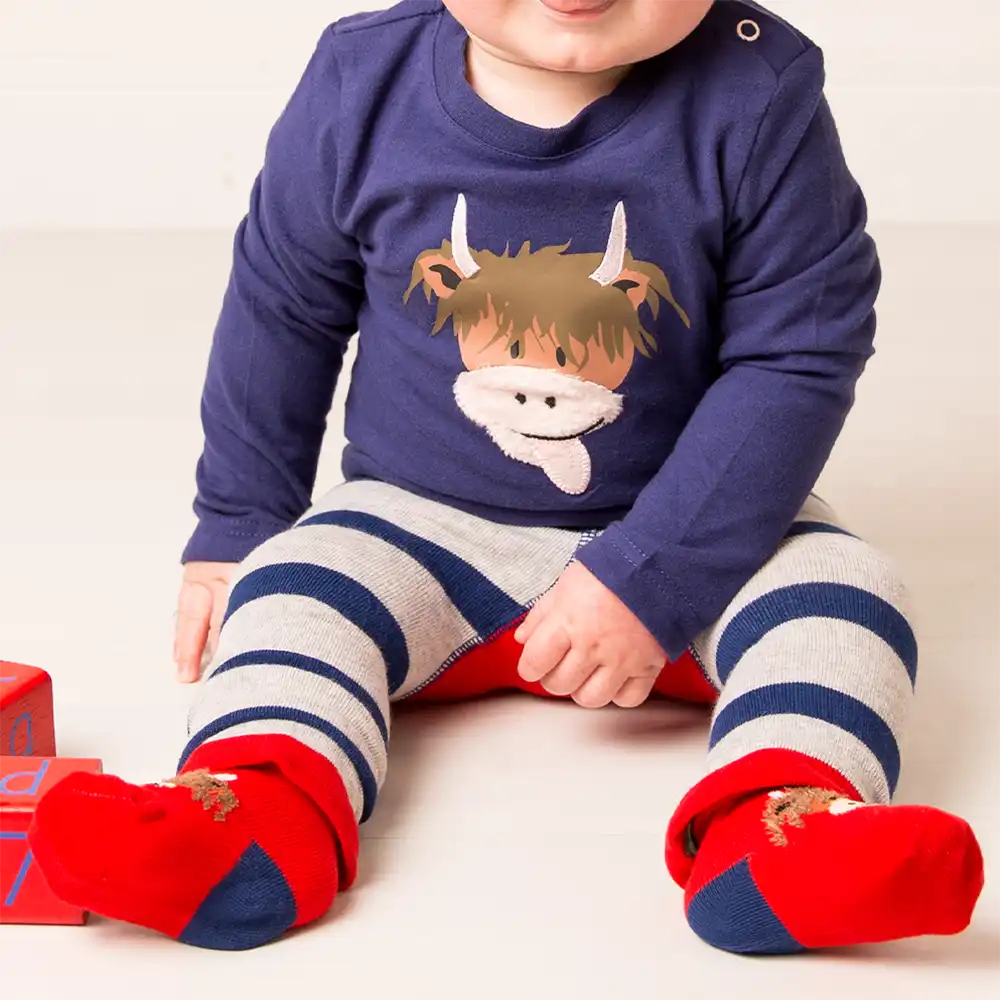 Hamish Highland Cow Socks