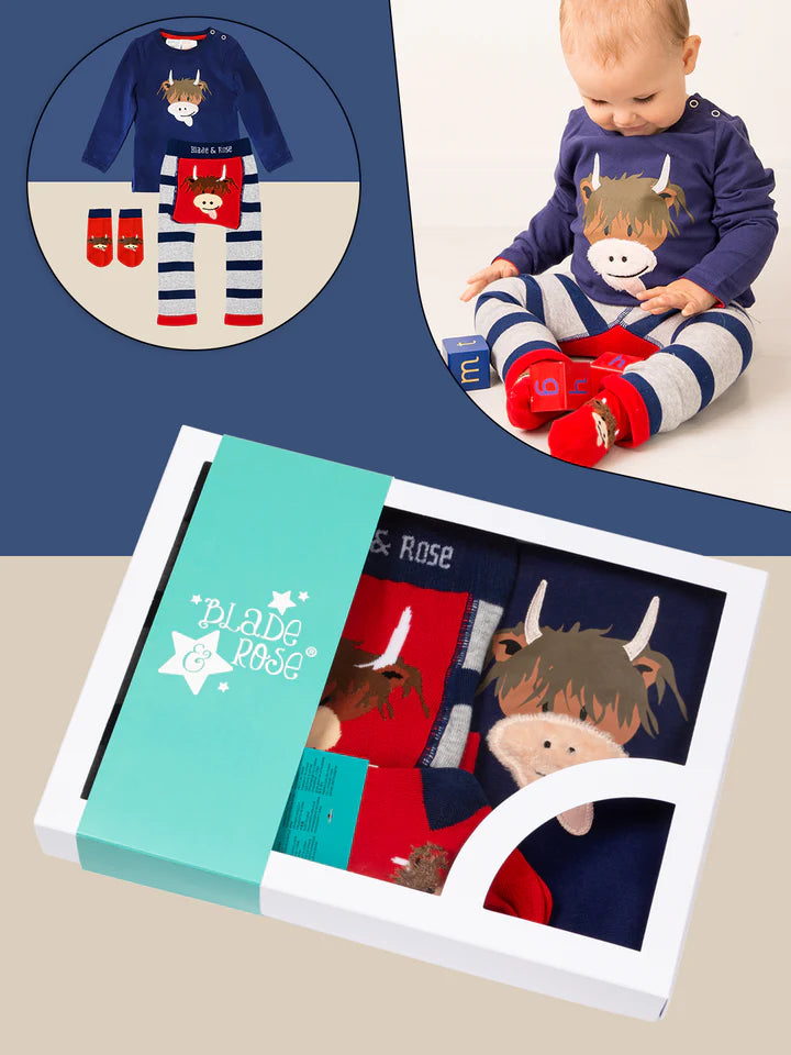 Hamish Highland Cow Gift Set