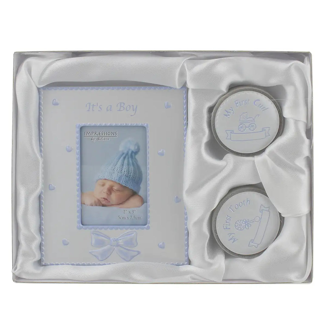Celebrations It's A Boy Blue My First Curl, Tooth and Photo Frame Main Picture