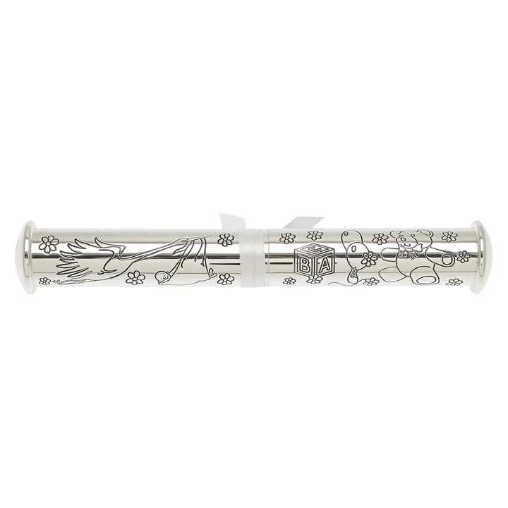 Celebrations Silverplated Birth Certificate Holder Side Picture