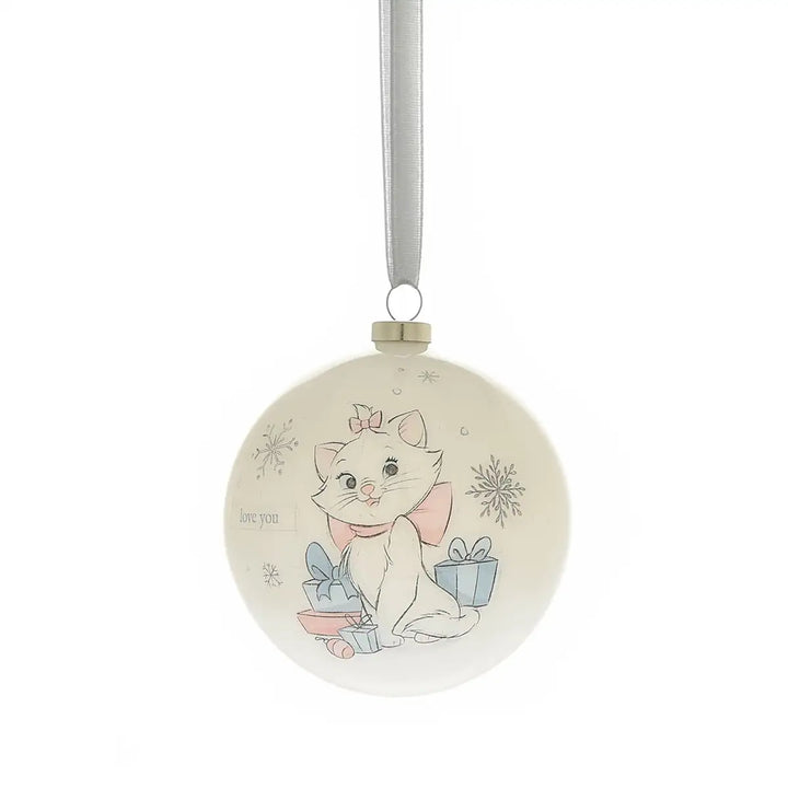 Disney Magical Beginnings Set of 6 Christmas Baubles Marie Picture