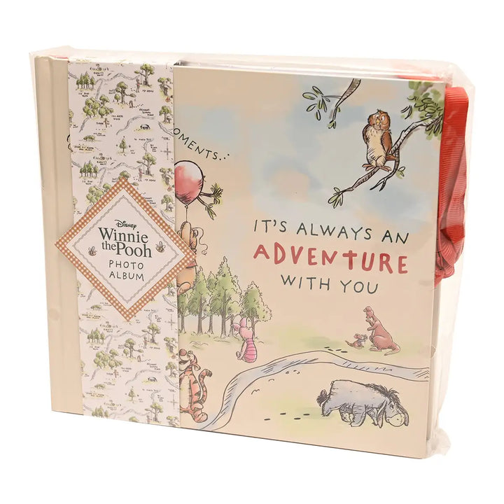 Disney Winnie the Pooh Adventure Photo Album With Belly Band Picture