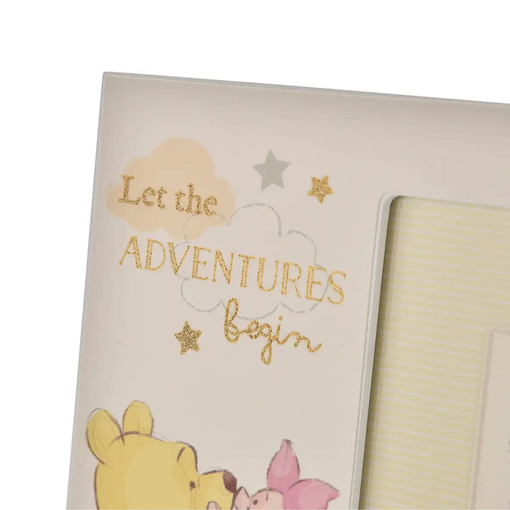 Disney Magical Beginnings Winnie the Pooh Let the Adventures Begin Photo Frame Detail Picture