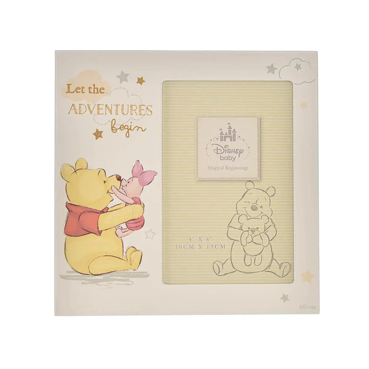 Disney Magical Beginnings Winnie the Pooh Let the Adventures Begin Photo Frame Front Picture