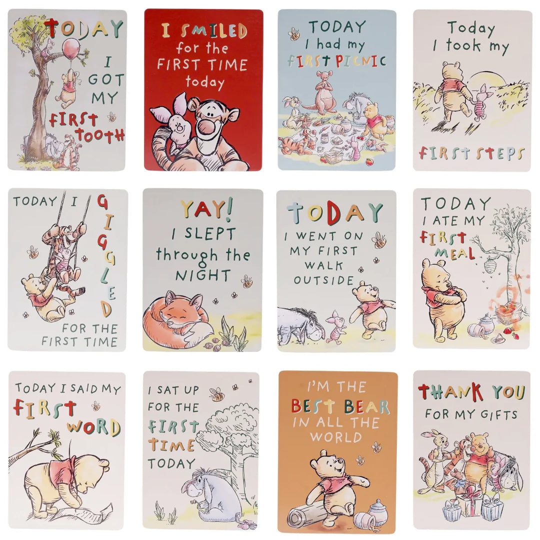 Disney Winnie the Pooh Milestone Cards