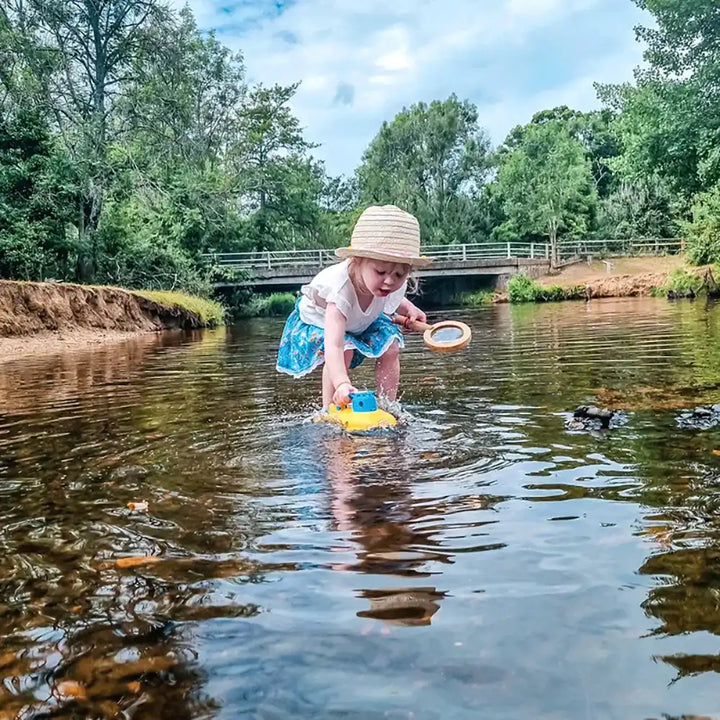 Recycled Blue Handle Submarine