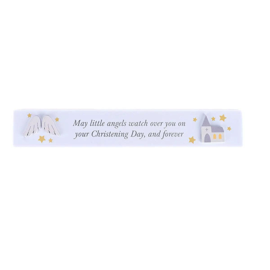 Hello Baby Mini Christening Plaque Main Picture