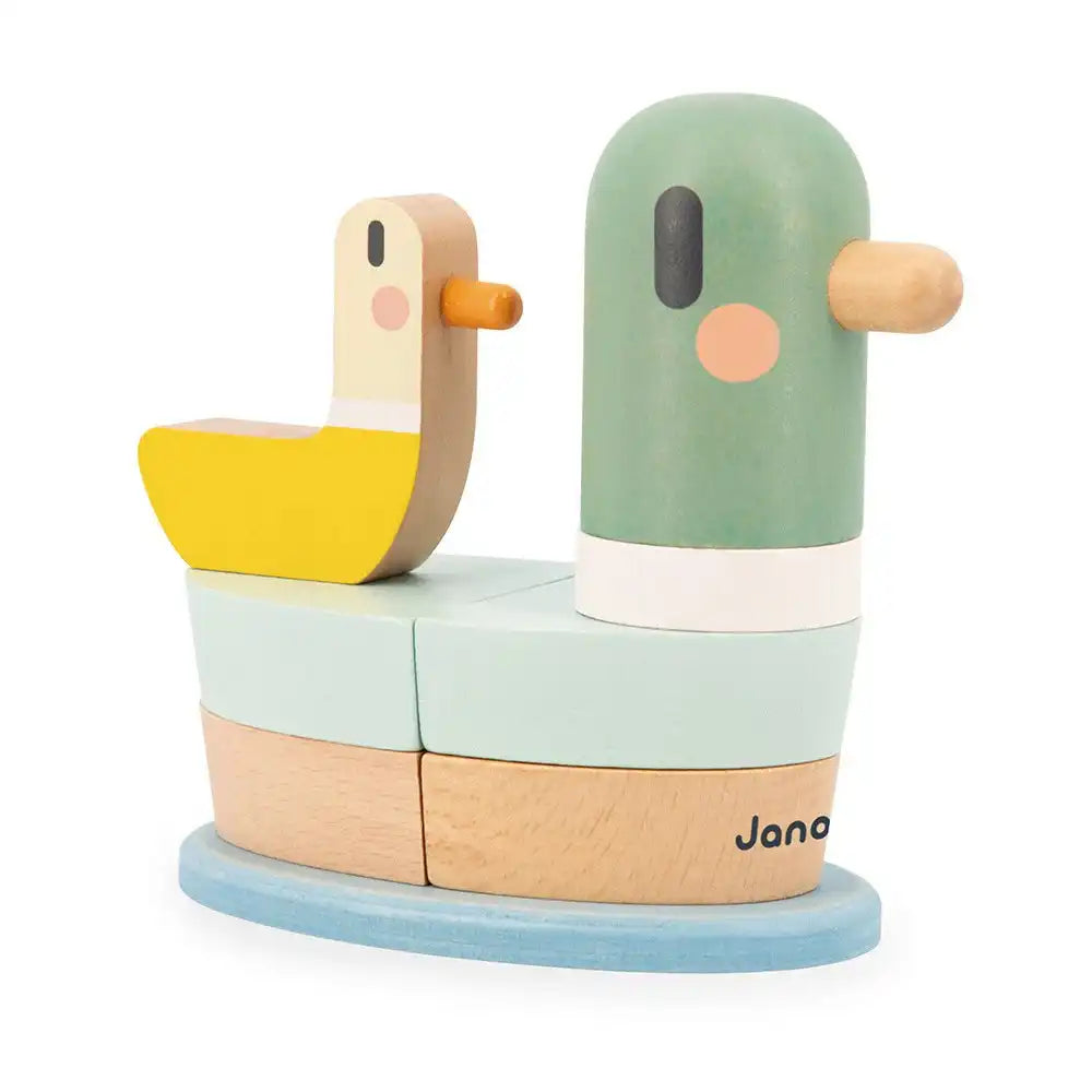 Janod Wodden Sweet Cocoon Stackable Ducks Game Main Picture