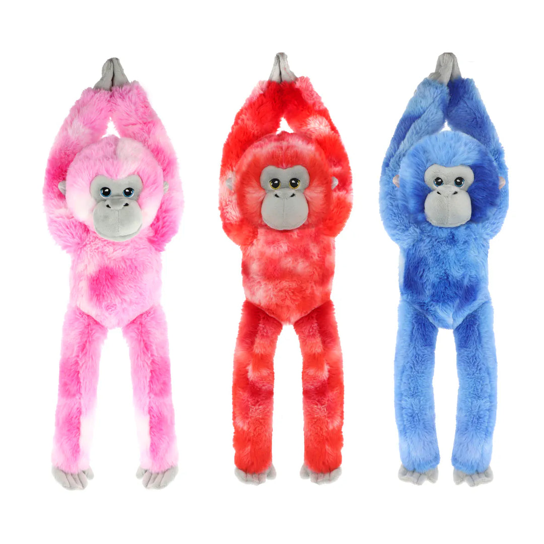 Recycled Red Hanging Monkey (80cm)