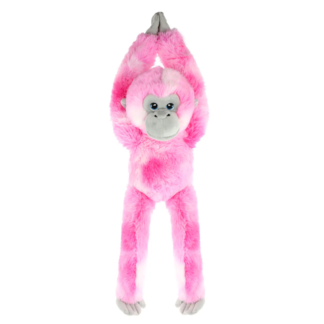 Recycled Pink Hanging Monkey (80cm)