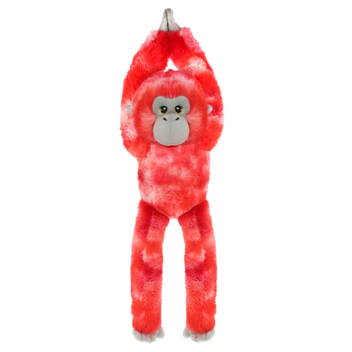 Recycled Red Hanging Monkey (80cm)