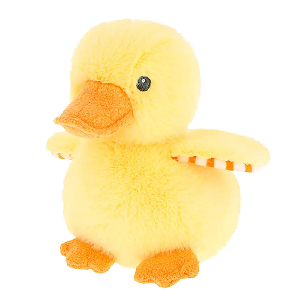 Keel Toys Keeleco 100% Recycled Plastic Fuzzy Duck Small Soft Teddy Picture