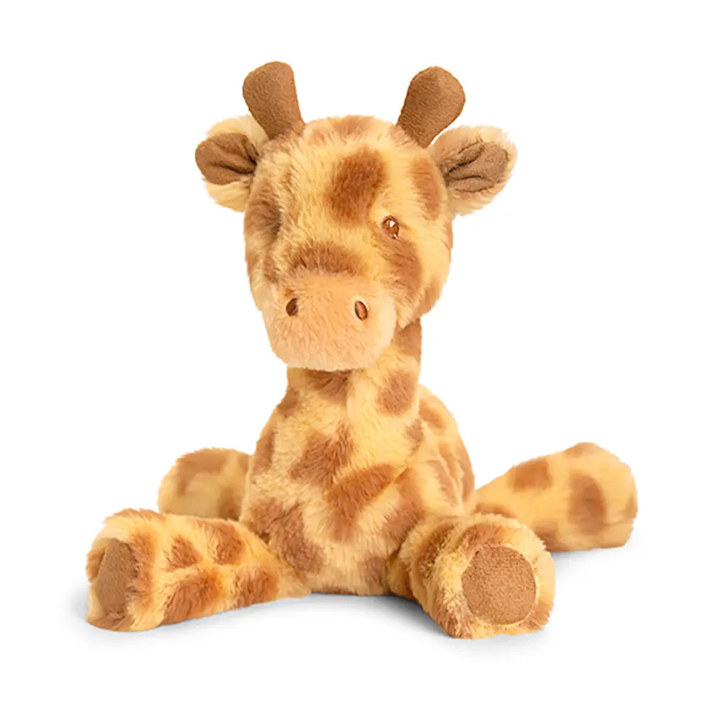 Keel Toys Keeleco 100% Recycled Plastic Huggy Giraffe Small Soft Teddy Picture