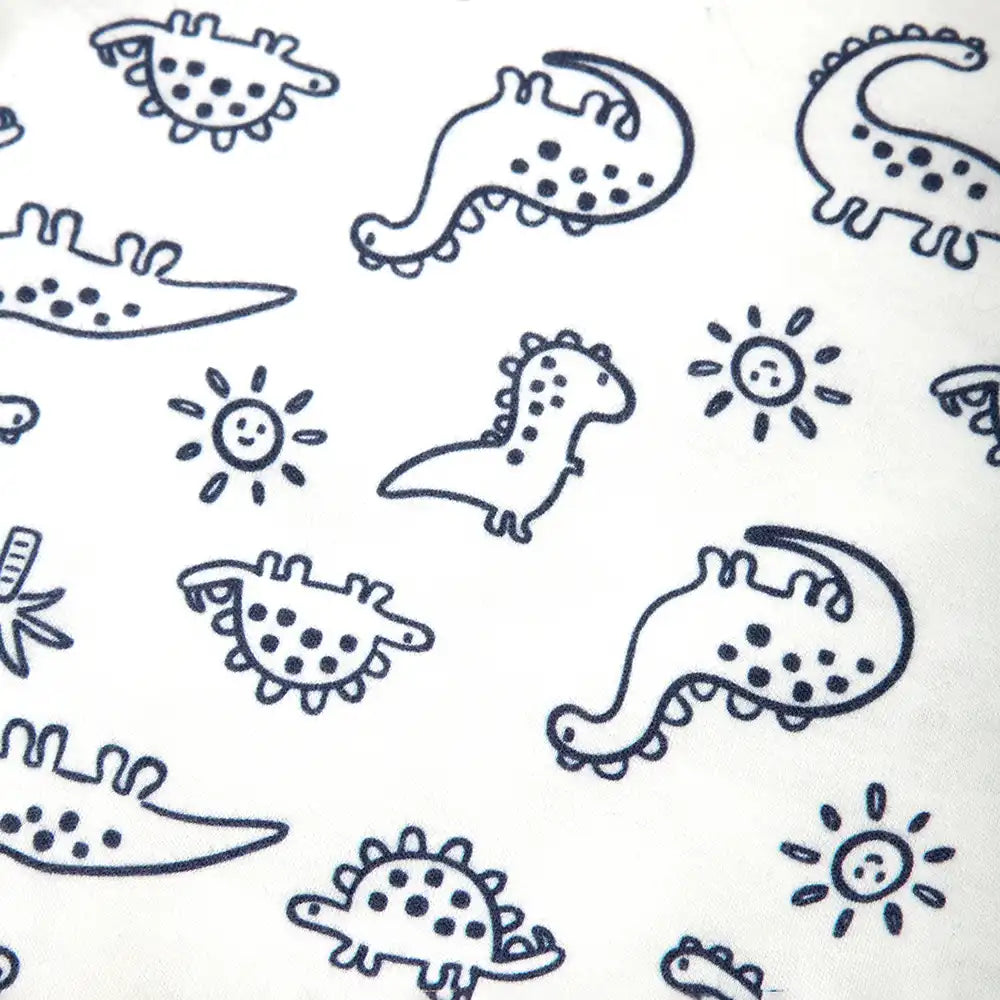 Kite Clothing GOTS Organic Cotton Dino Earth Cuddle Wrap Design Picture