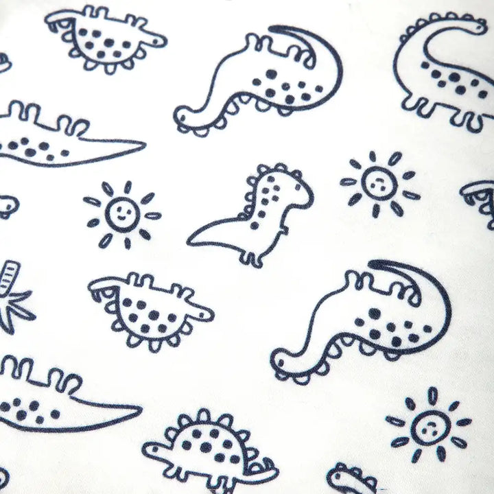 Kite Clothing GOTS Organic Cotton Dino Earth Cuddle Wrap Design Picture