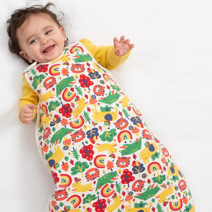 Kite Clothing GOTS Organic Cotton Huggle Sleeping Bag with Baby Picture