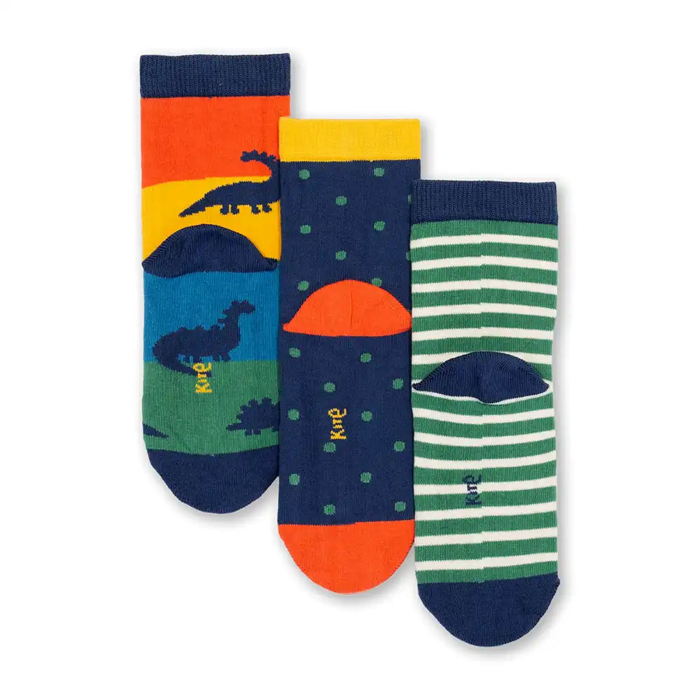 Kite Clothing GOTS Organic Cotton Dino Socks Back Picture