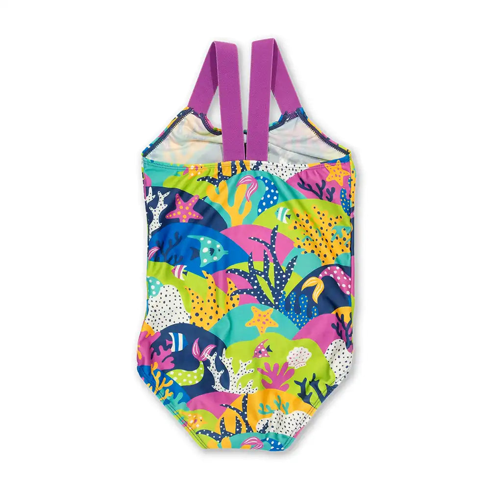Kite Clothing Recycled Polyester Coral Reef Swimsuit Back Picture