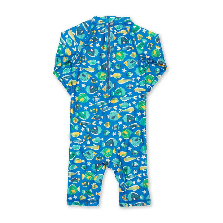 Kite Clothing Recycled Polyester Funky Fish Sunsuit Back Picture