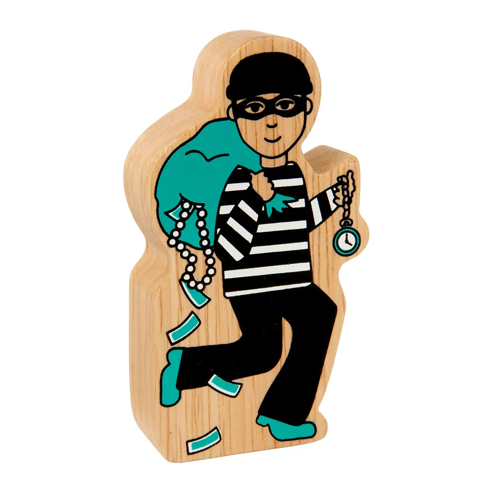 Natural Black & White Burglar